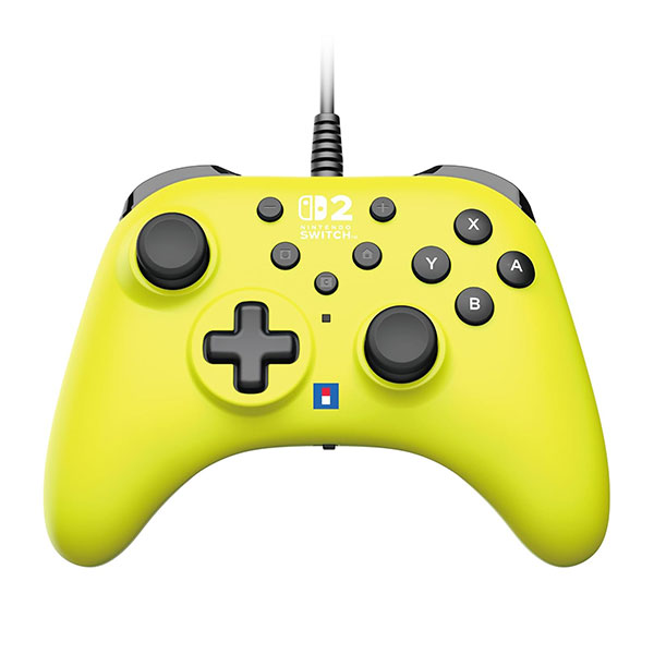 ホリパッド TURBO for Nintendo Switch 2 , Windows PC(ライムイエロー)