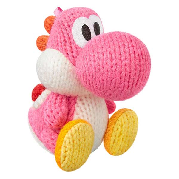 amiibo あみぐるみヨッシー ピンク(ヨッシー ウールワールドシリーズ)