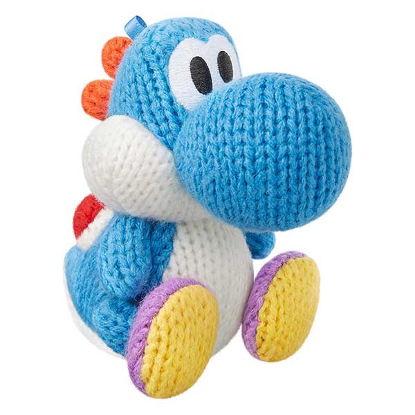 amiibo あみぐるみヨッシー みずいろ(ヨッシー ウールワールドシリーズ)