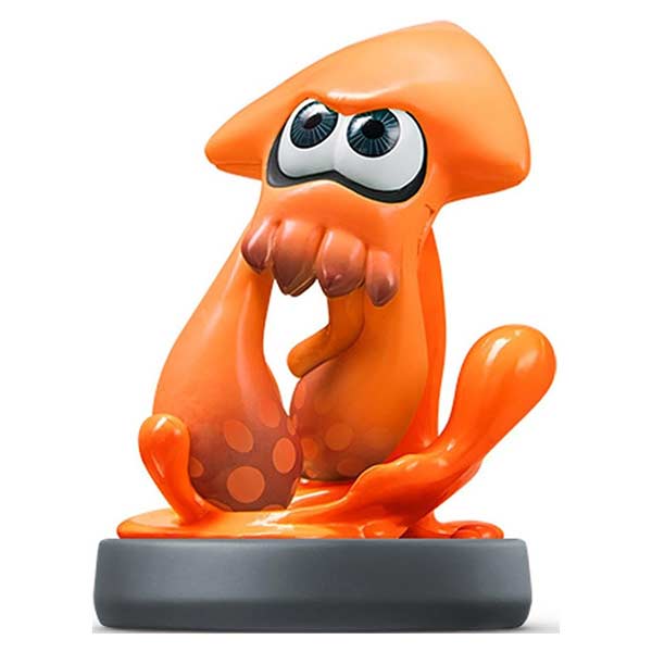 amiibo イカ【オレンジ】(スプラトゥーンシリーズ)