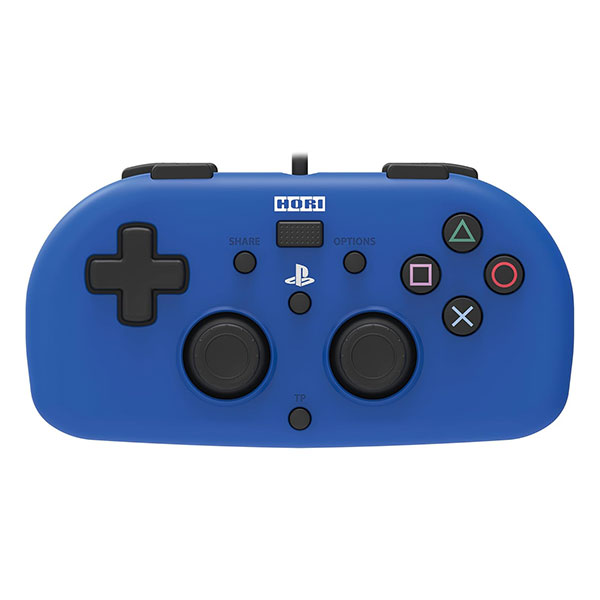 ワイヤードコントローラーライト for PlayStation4 ブルー