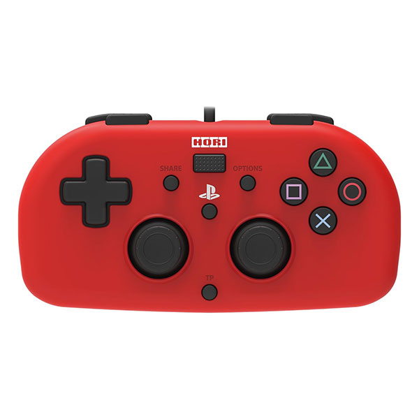 ワイヤードコントローラーライト for PlayStation4 レッド