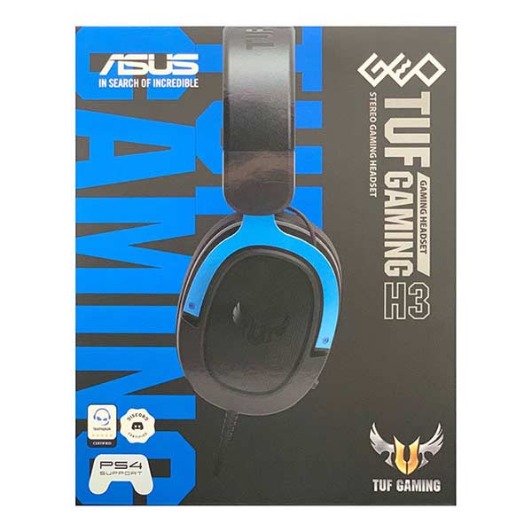 【ゲオ専売】TUF GAMINGシリーズ ゲーミングヘッドセット ブルー
