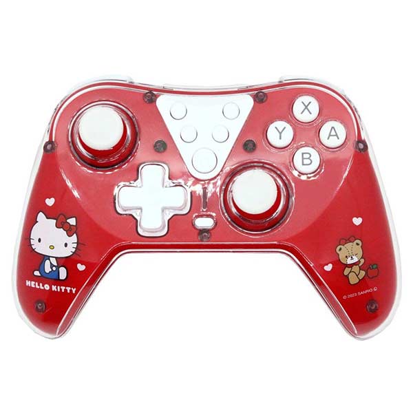 ゲーム用ワイヤレスコントローラー#Unipoサンリオキャラクターズ ハローキティ