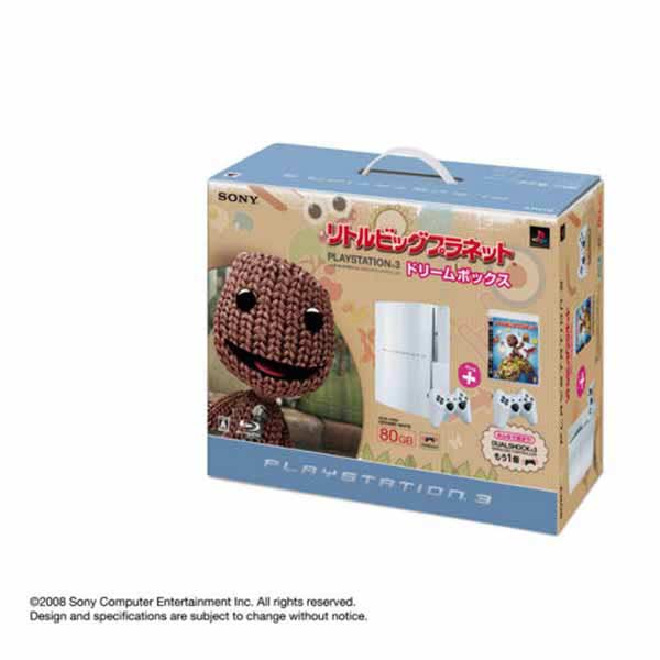 PlayStation3 リトルビッグプラネット ドリームボックス セラミック・ホワイト (ソフトの付属は無し)