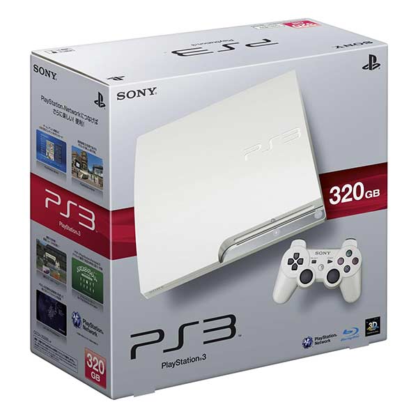 PlayStation3 HDD 320GB CECH-2500BLW クラシック・ホワイト