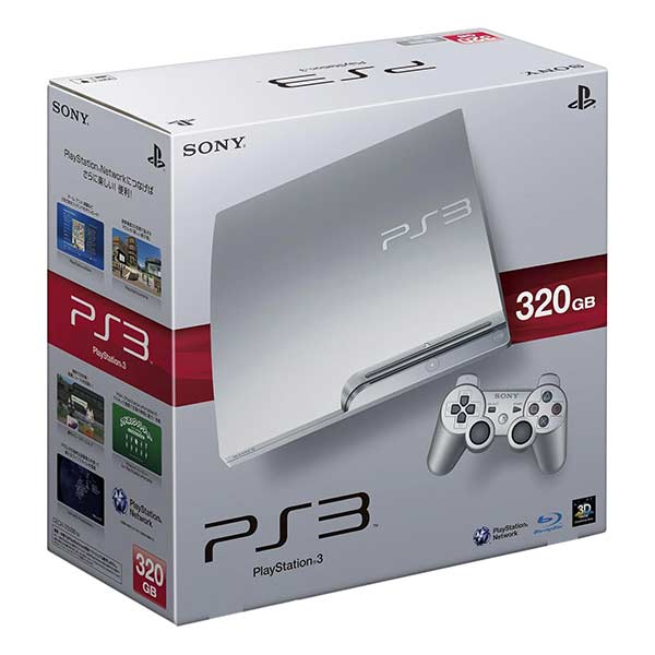 PlayStation3 HDD 320GB CECH-2500BSS サテン・シルバー (限定版)