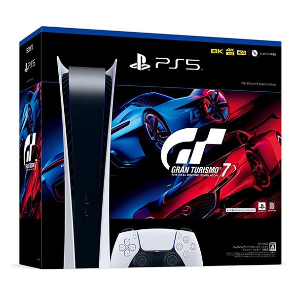 PlayStation 5 デジタル・エディション CFIJ-10003+グランツーリスモ7 (同梱版)の画像