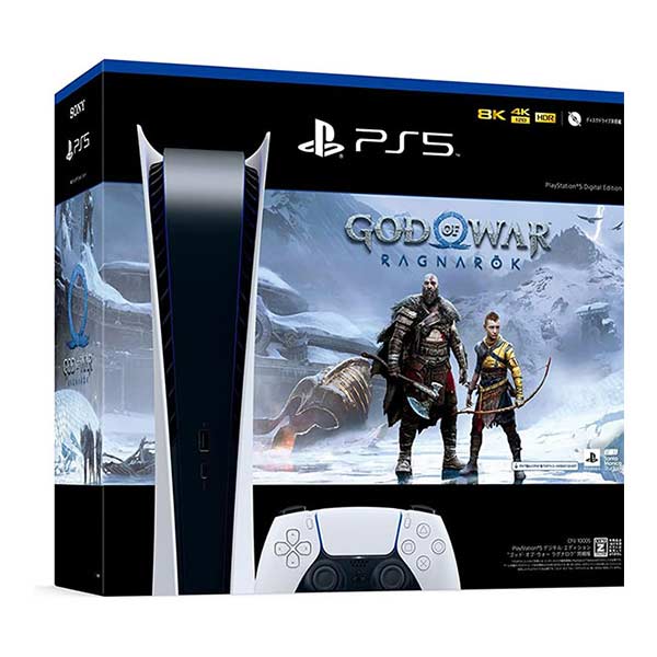 PlayStation 5 デジタル・エディション CFIJ-10005+ゴッド・オブ・ウォー ラグナロク (同梱版)