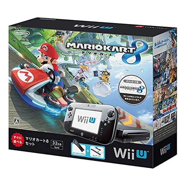 Wii U マリオカート8 セット クロ (同梱版)