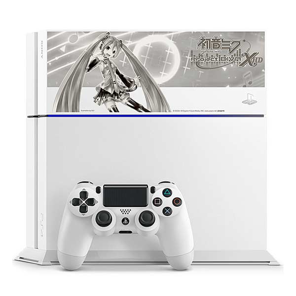 PlayStation4 初音ミク-Project DIVA- スペシャルパック グレイシャー・ホワイト(Project DIVA X HD ver.)500GB (限定版)