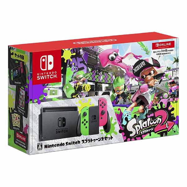 Nintendo Switch スプラトゥーン2セット (ソフトの付属は無し)