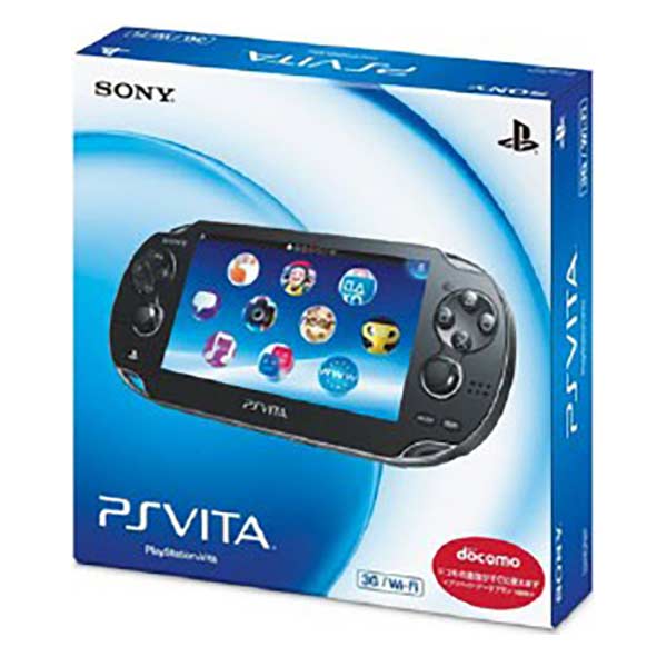 PlayStation Vita 3G/Wi-Fiモデル PCH-1100AA01 クリスタル・ブラック (初回版)