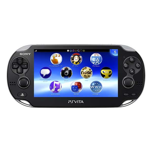 PlayStation Vita 3G/Wi-Fiモデル PCH-1100AB01 クリスタル・ブラック (限定版)
