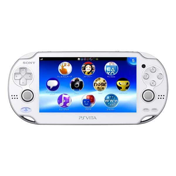 PlayStation Vita 3G/Wi-Fiモデル PCH-1100AB02 クリスタル・ホワイト (限定版)