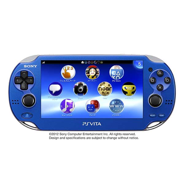 PlayStation Vita Wi-Fiモデル PCH-1000ZA04 サファイア・ブルー