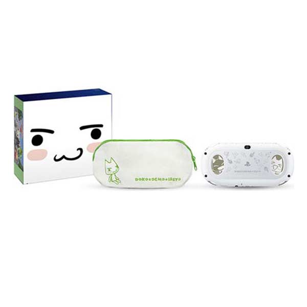PlayStation Vita × どこでもいっしょ Special Edition ホワイト (限定版)の画像