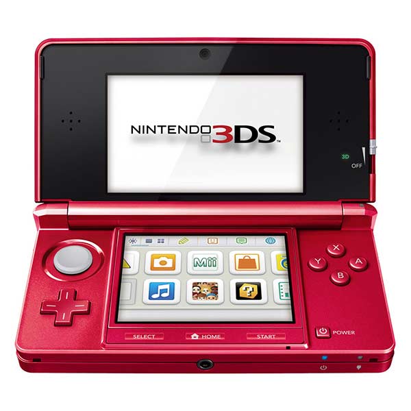 ニンテンドー3DS メタリックレッド