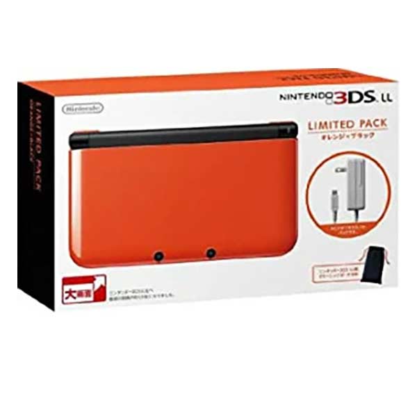 ニンテンドー3DS LL LIMITED PACK オレンジ×ブラック (限定版)