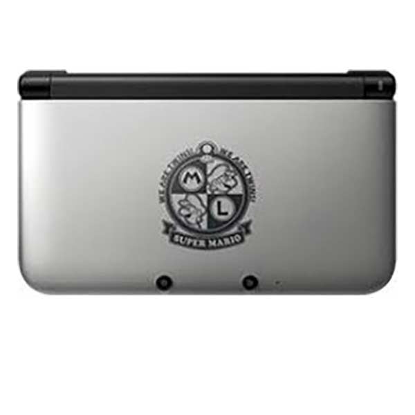 ニンテンドー3DS LL マリオシルバー (限定版)