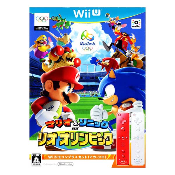 マリオ&ソニック AT リオオリンピック Wiiリモコンプラスセット(アカ・シロ) (同梱版)